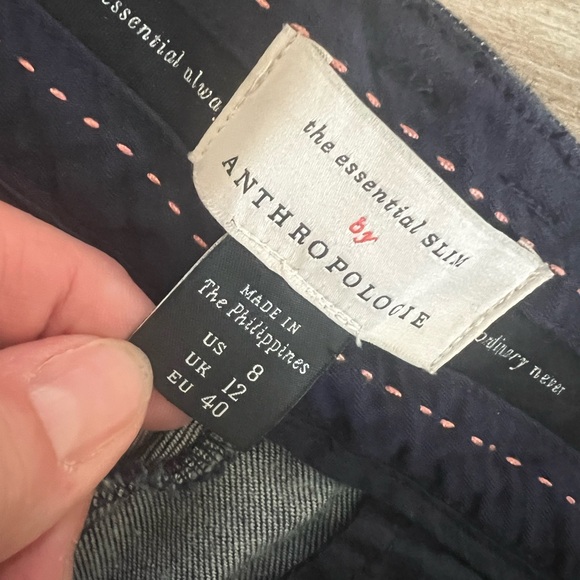 Anthropologie Essential Slim ankle trim trouser excellent condition size 8 - Picture 10 of 16